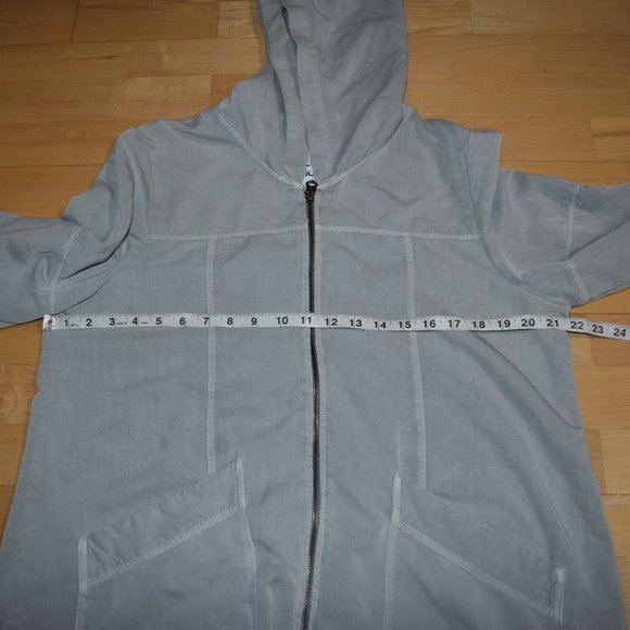 O'NEILL Women's Sz L Full Zip  Gray  Hooded JACKET - Picture 6 of 6